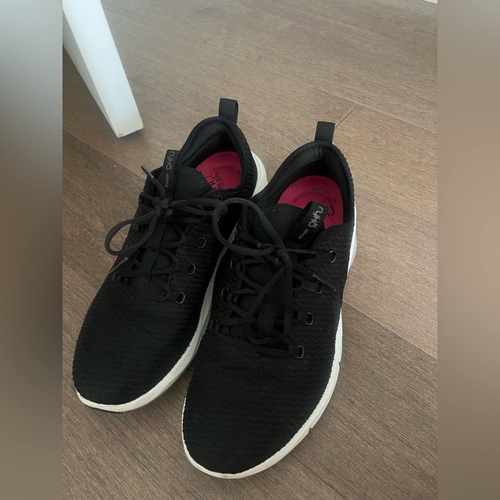 Ryka Black Athletic Shoes Worn Once